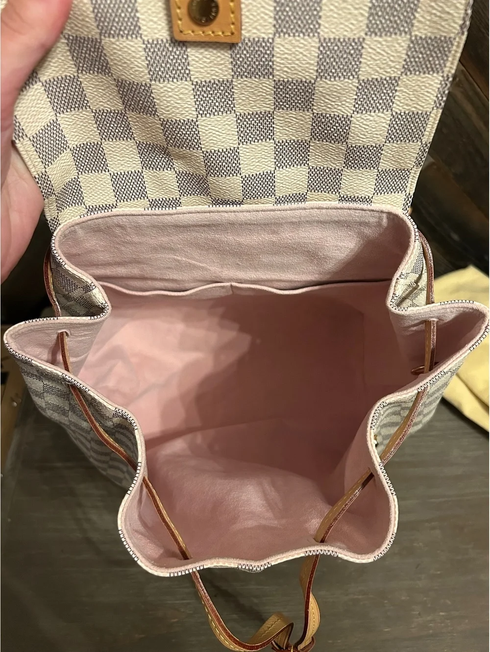 Louis Vuitton Damier Azur Sperone Backpack